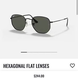 Ray-Ban Black Sunglasses with Brown Case